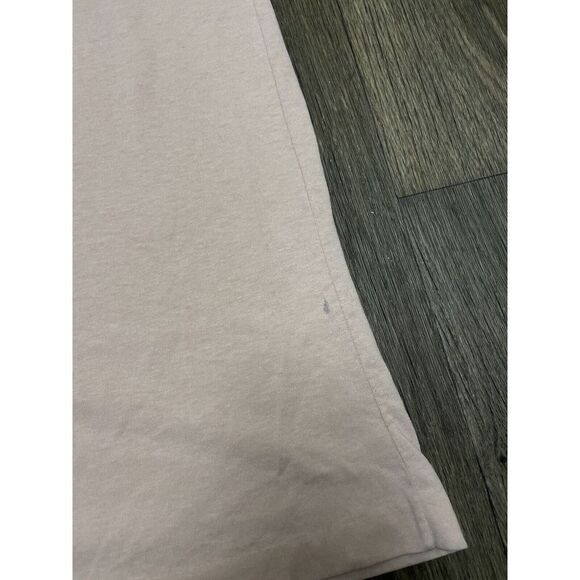 Vintage BUM Equipment T-Shirt Striped Boxy Crop Tee 90s Workout Gym Large 1994 - Picture 12 of 15